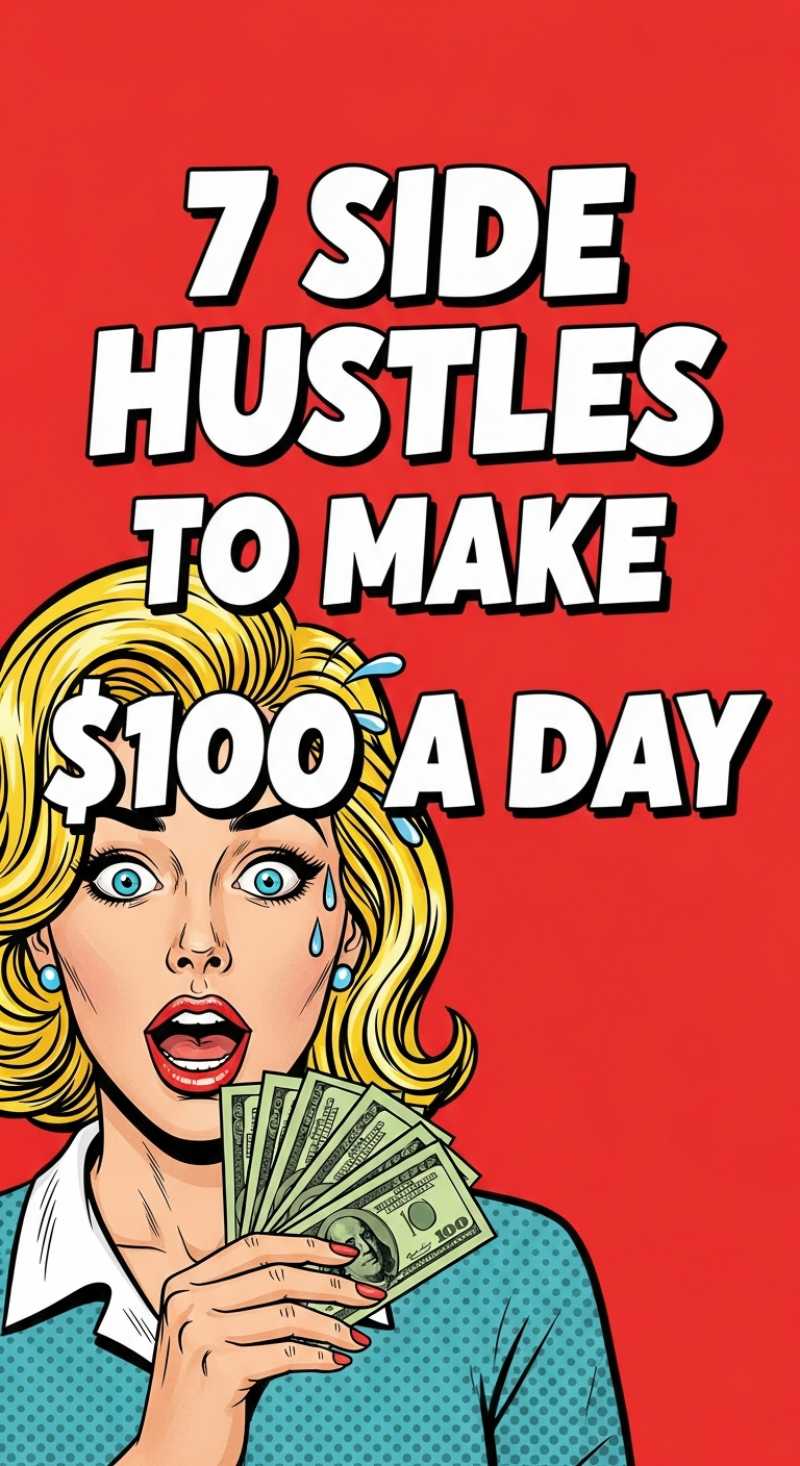 7 Side Hustles to Make $100 a Day