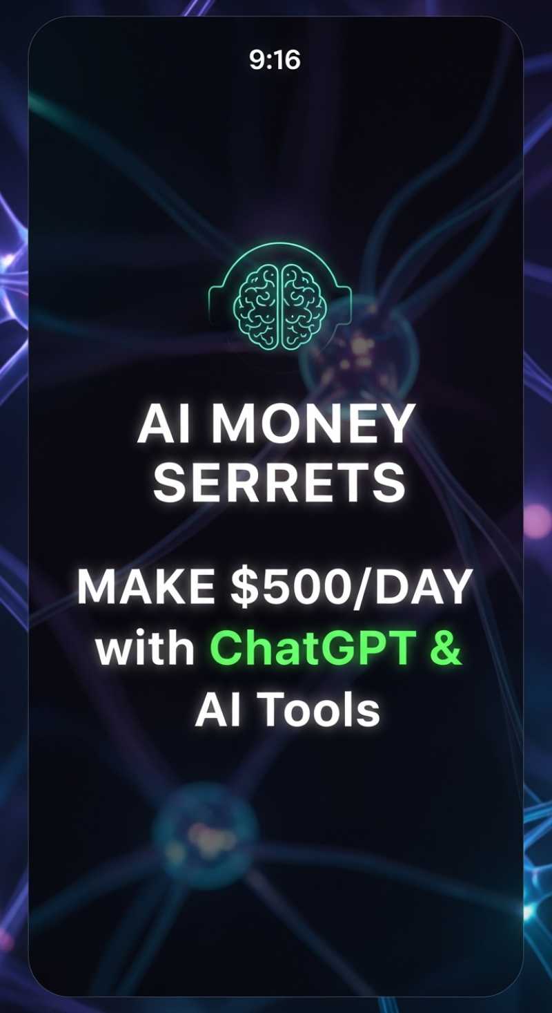 AI Money Secrets: How to Make $500/Day with ChatGPT & AI Tools