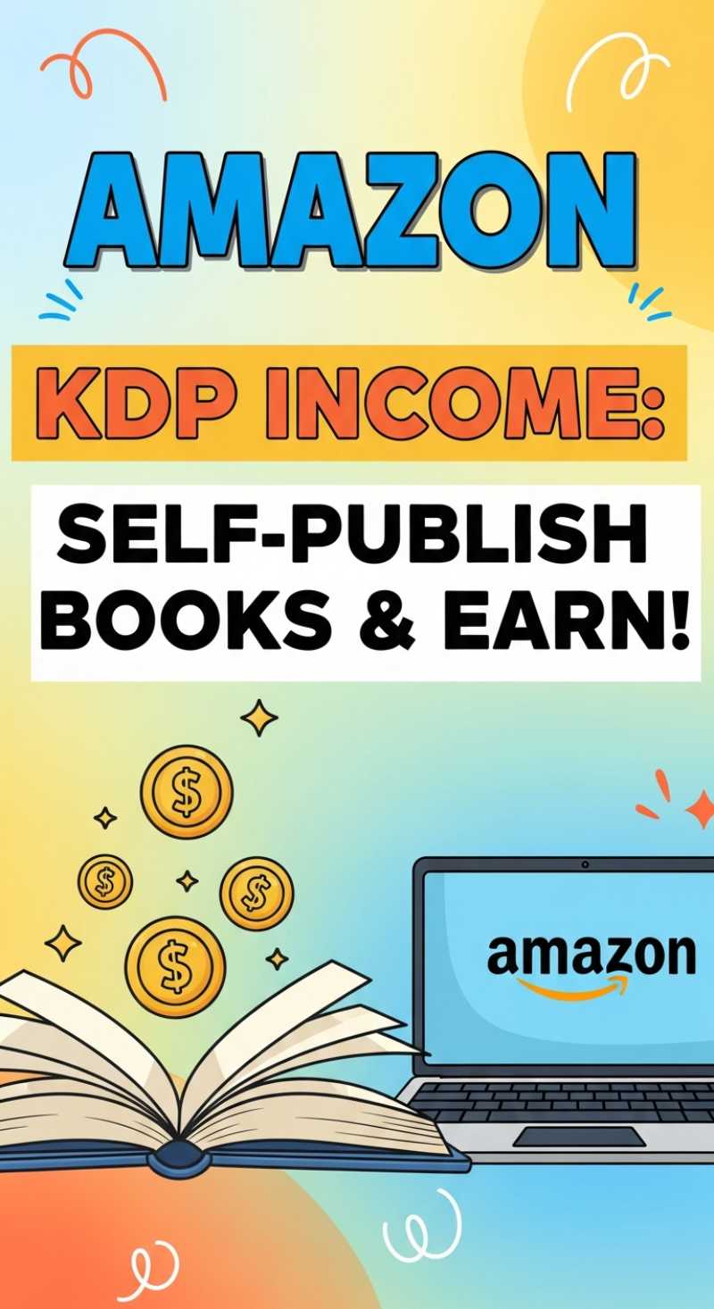 Amazon KDP Income: Self-Publish Books & Earn!