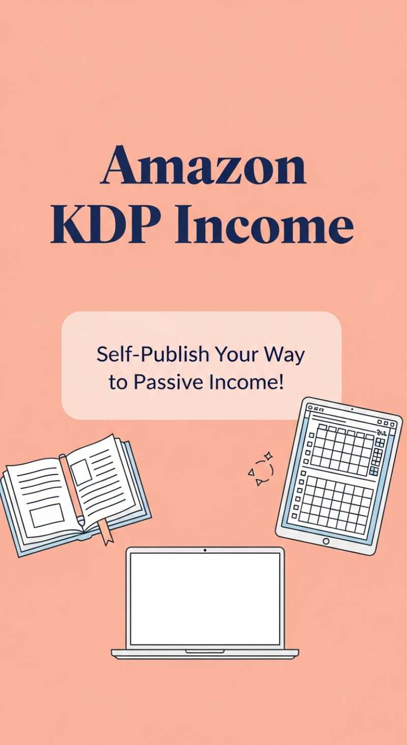 Amazon KDP Income: Self-Publish Your Way to Passive Income!