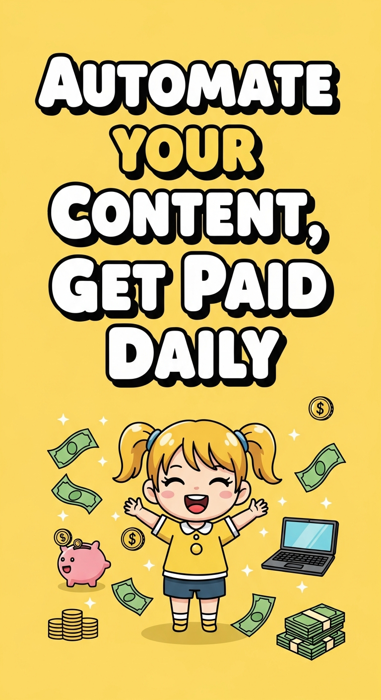 Automate Your Content, Get Paid Daily