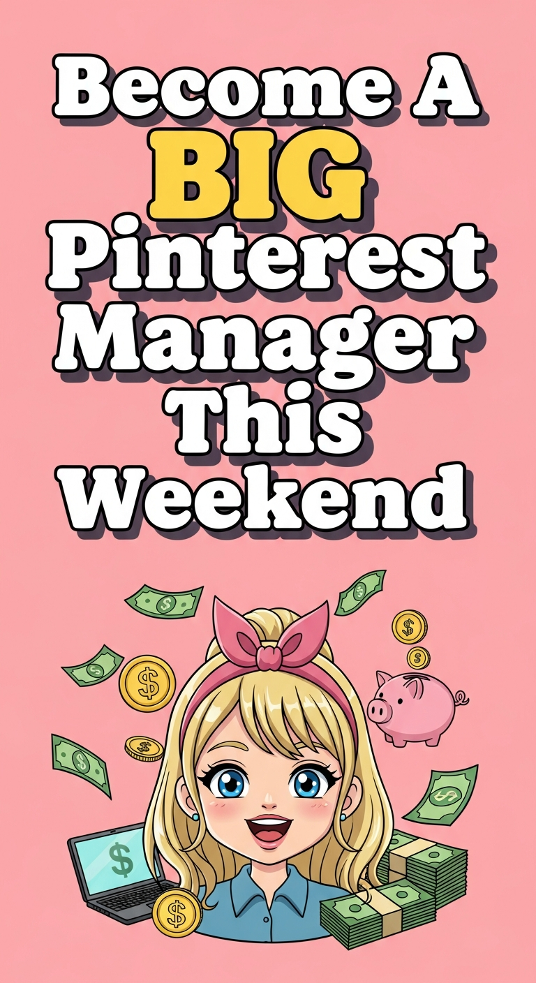 Become A Pinterest Manager This Weekend