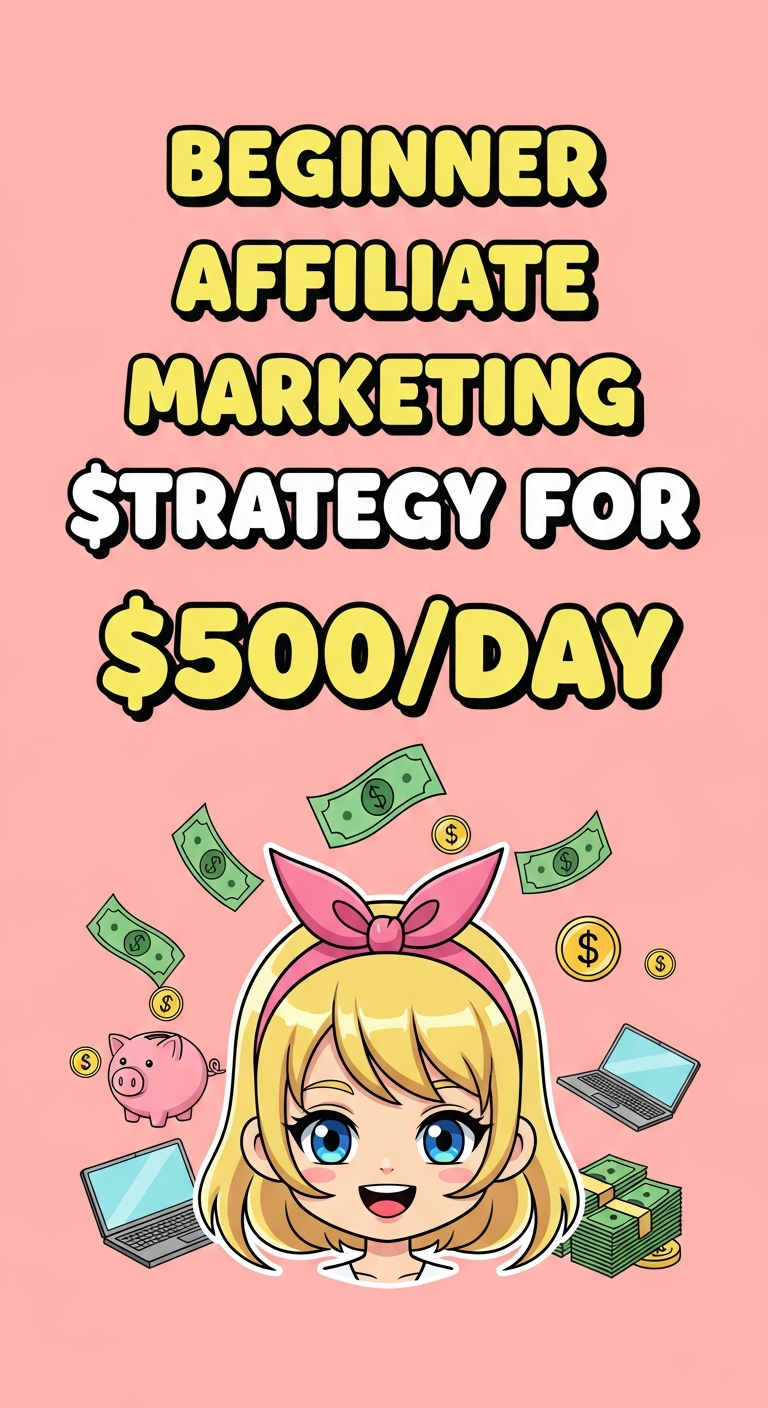 Beginner Affiliate Marketing Strategy For $500/Day