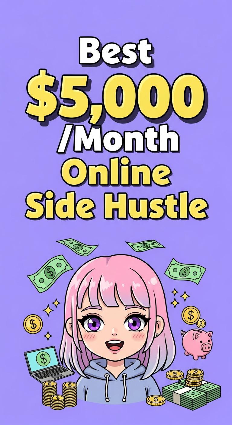 Best $5,000/Month Online Side Hustle