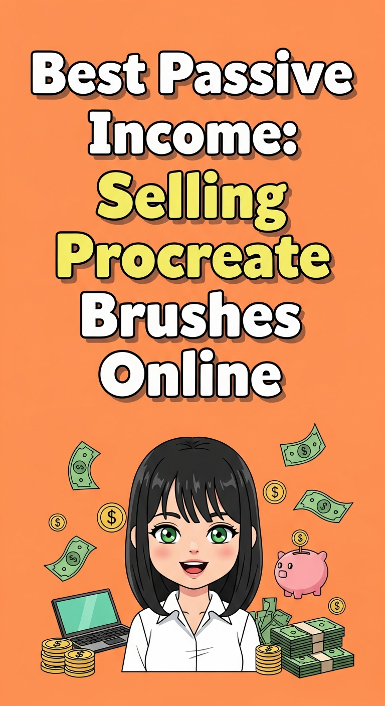 Best Passive Income: Selling Procreate Brushes Online