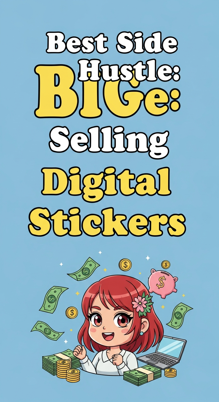 Best Side Hustle: Selling Digital Stickers