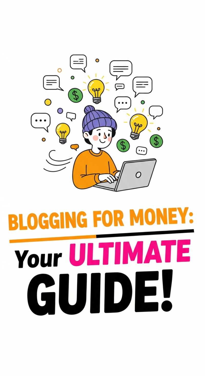 Blogging for Money: Your Ultimate Guide to Online Earning!