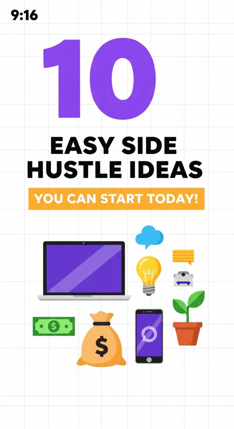 Boost Your Bank Account: 10 Easy Side Hustle Ideas You Can Start Today!