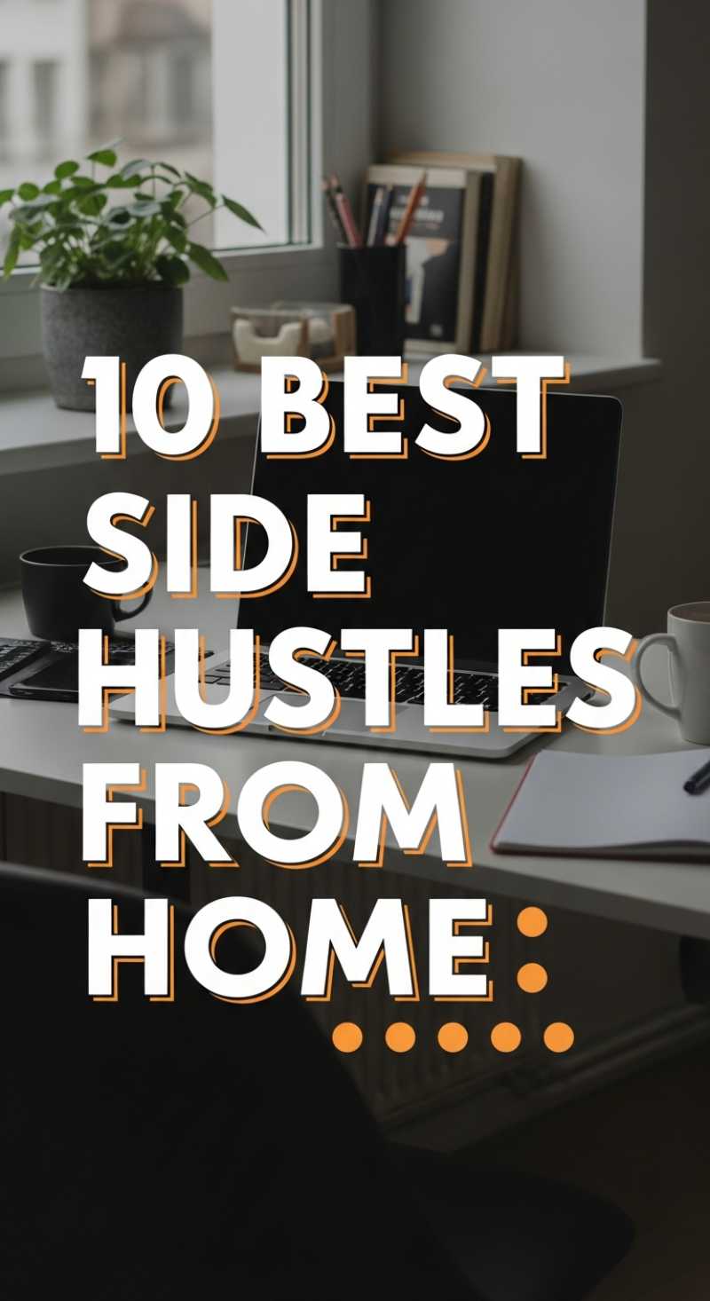 Boost Your Income: 10 Best Side Hustles to Start From Home!