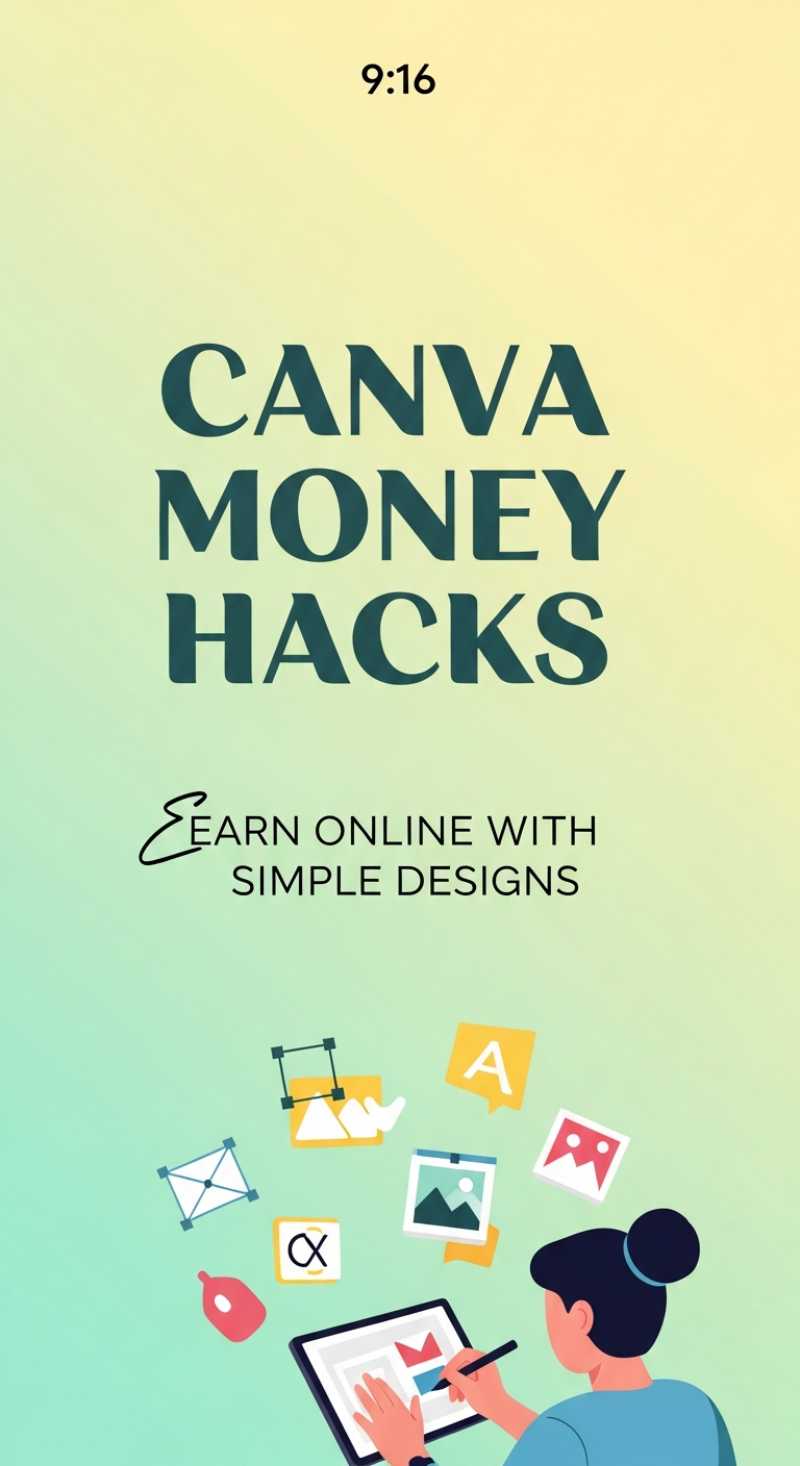 Canva Money Hacks: How to Earn Online with Simple Designs