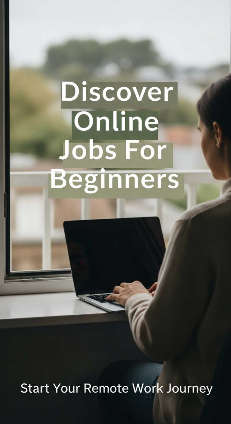 Discover Online Jobs For Beginners: Start Your Remote Work Journey
