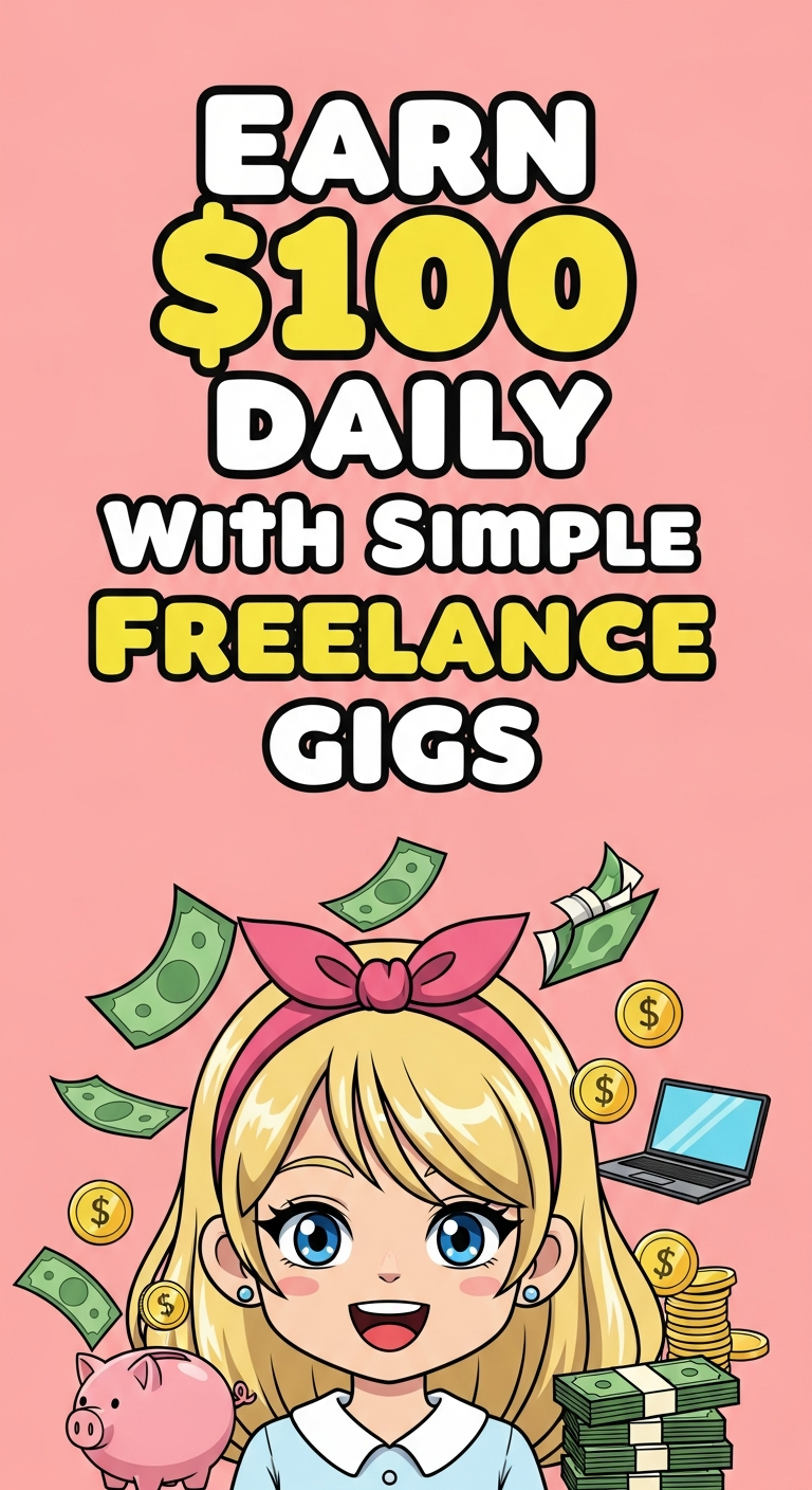 Earn $100 Daily With Simple Freelance Gigs