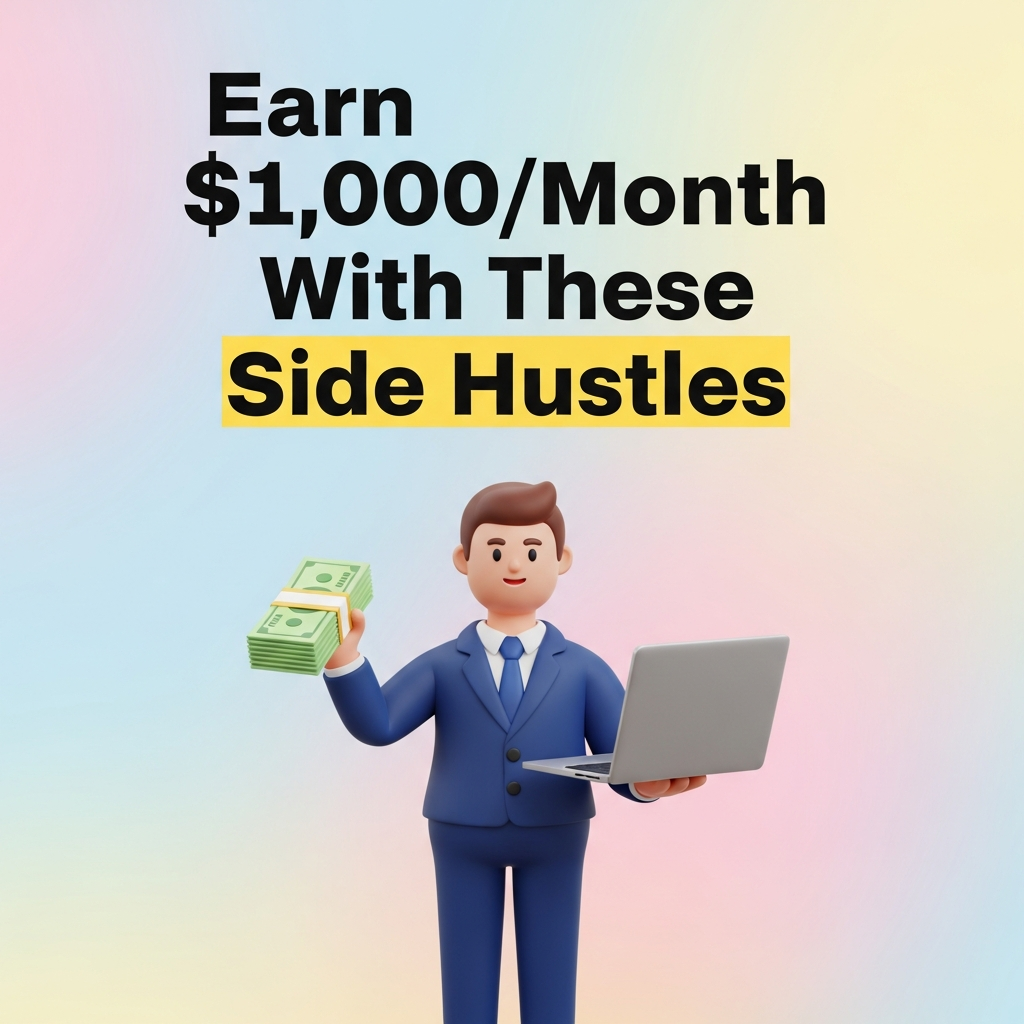 Earn $1,000/Month With These Side Hustles