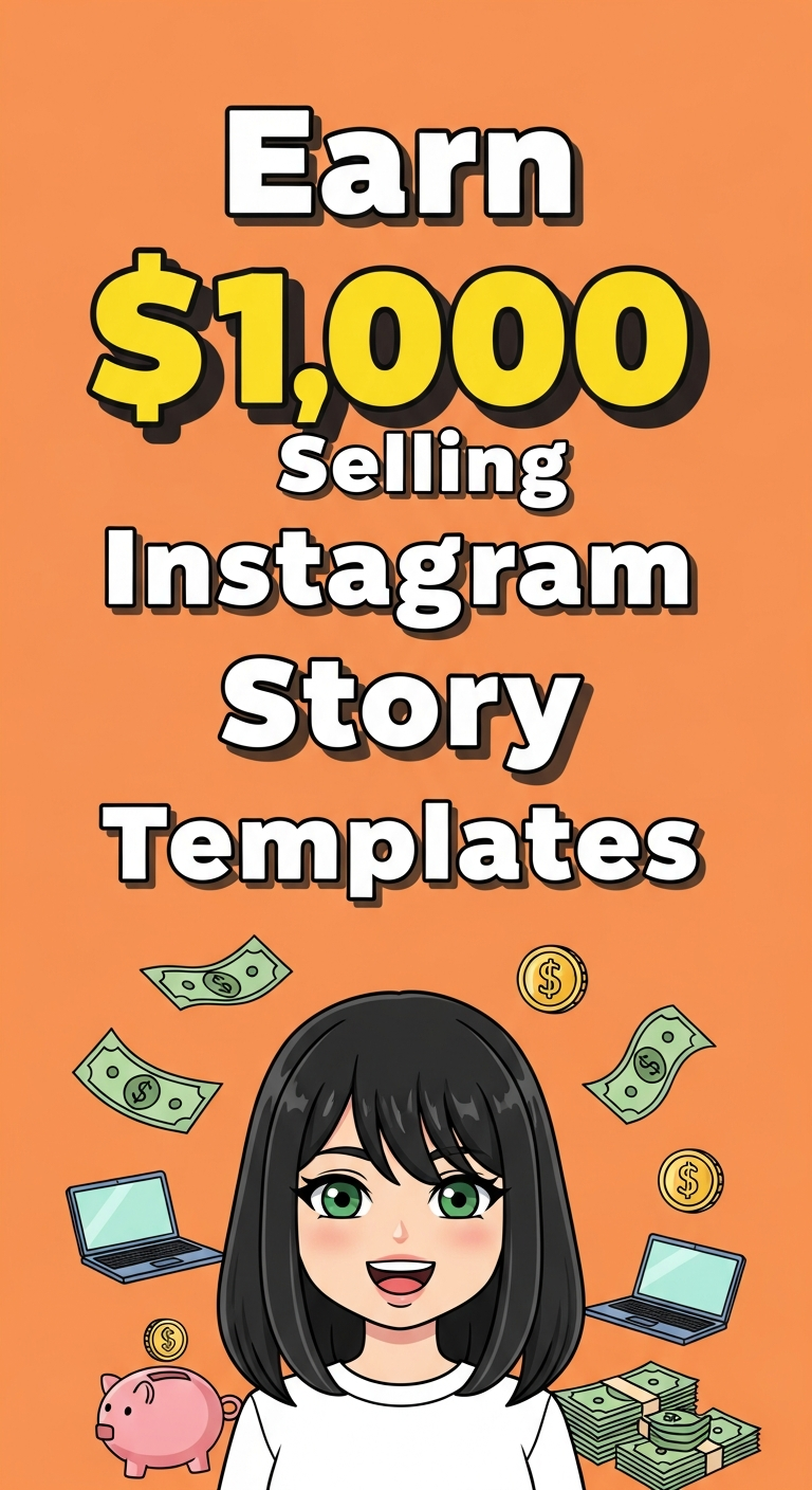 Earn $1,000 Selling Instagram Story Templates