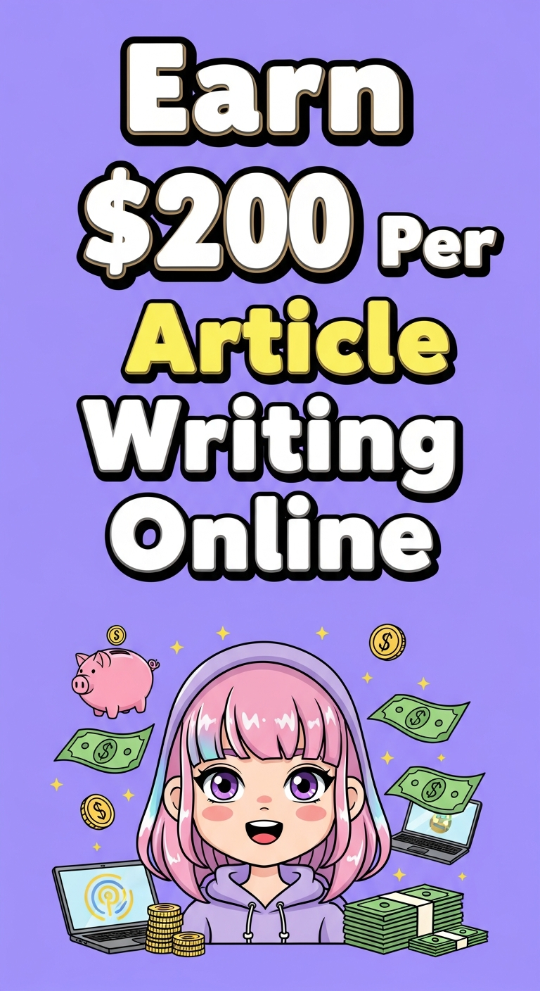 Earn $200 Per Article Writing Online