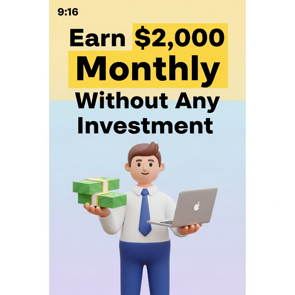 Earn $2,000 Monthly Without Any Investment
