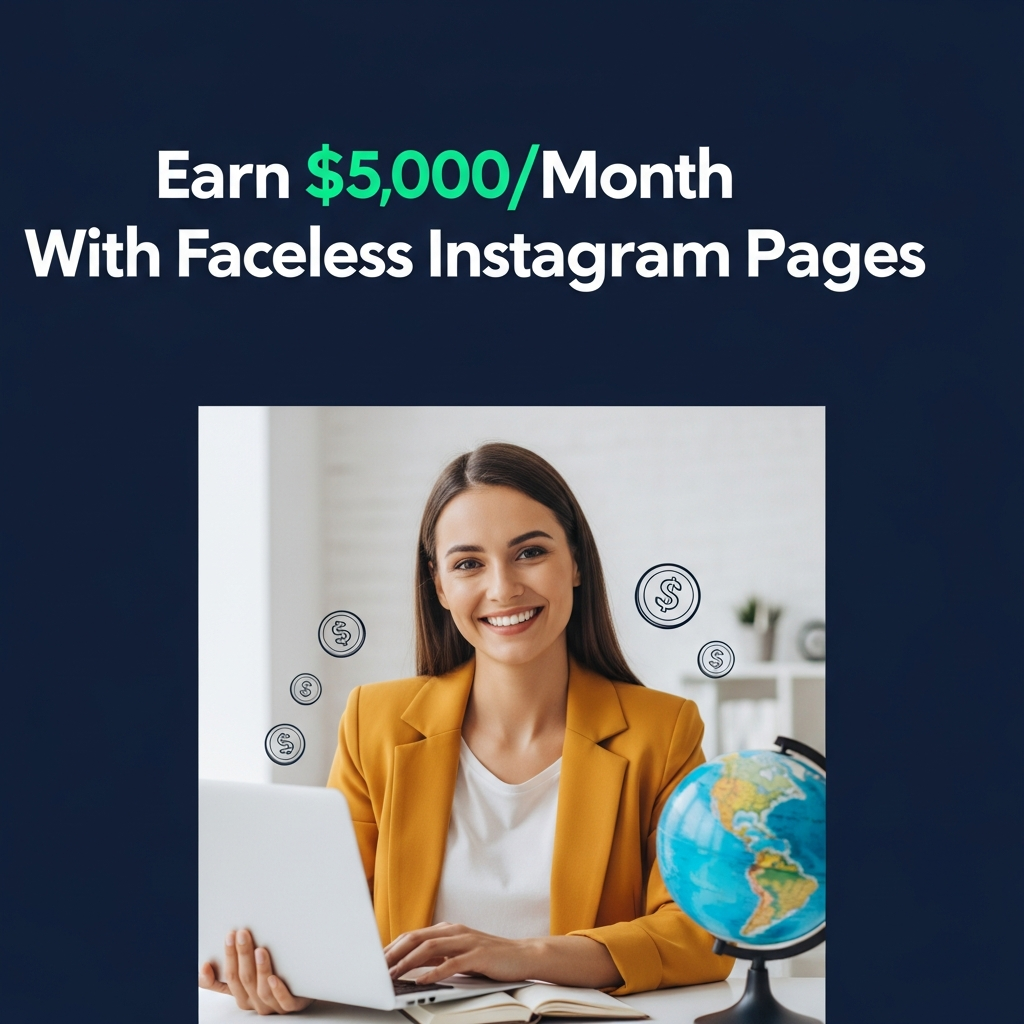 Earn $5,000/Month With Faceless Instagram Pages