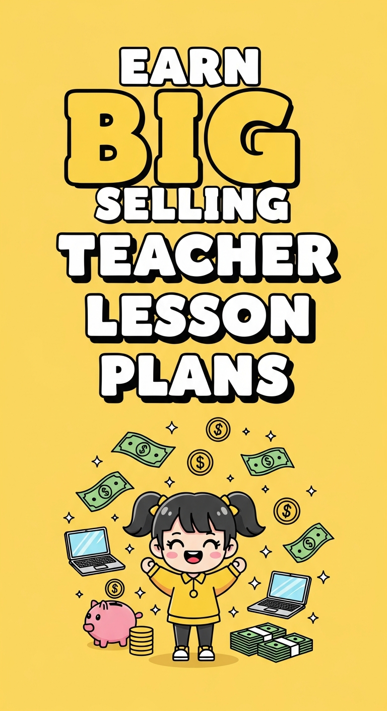 Earn Big Selling Teacher Lesson Plans