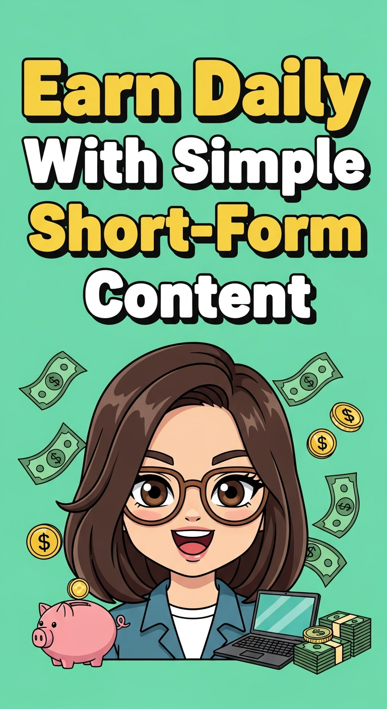 Earn Daily With Simple Short-Form Content
