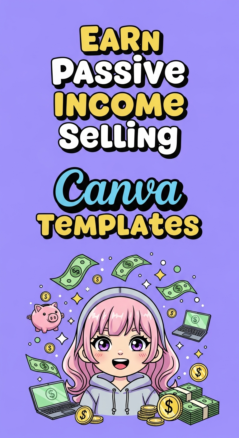 Earn Passive Income Selling Canva Templates