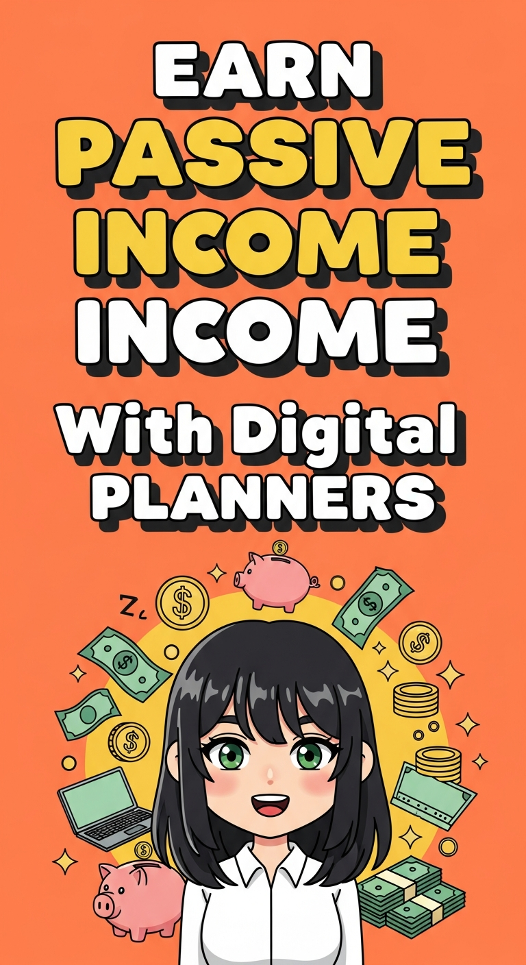 Earn Passive Income With Digital Planners