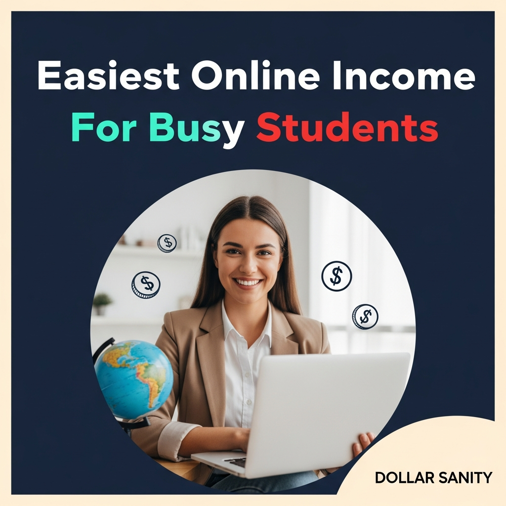 Easiest Online Income For Busy Students