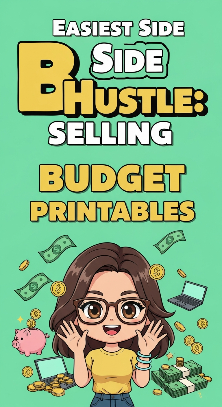 Easiest Side Hustle: Selling Budget Printables