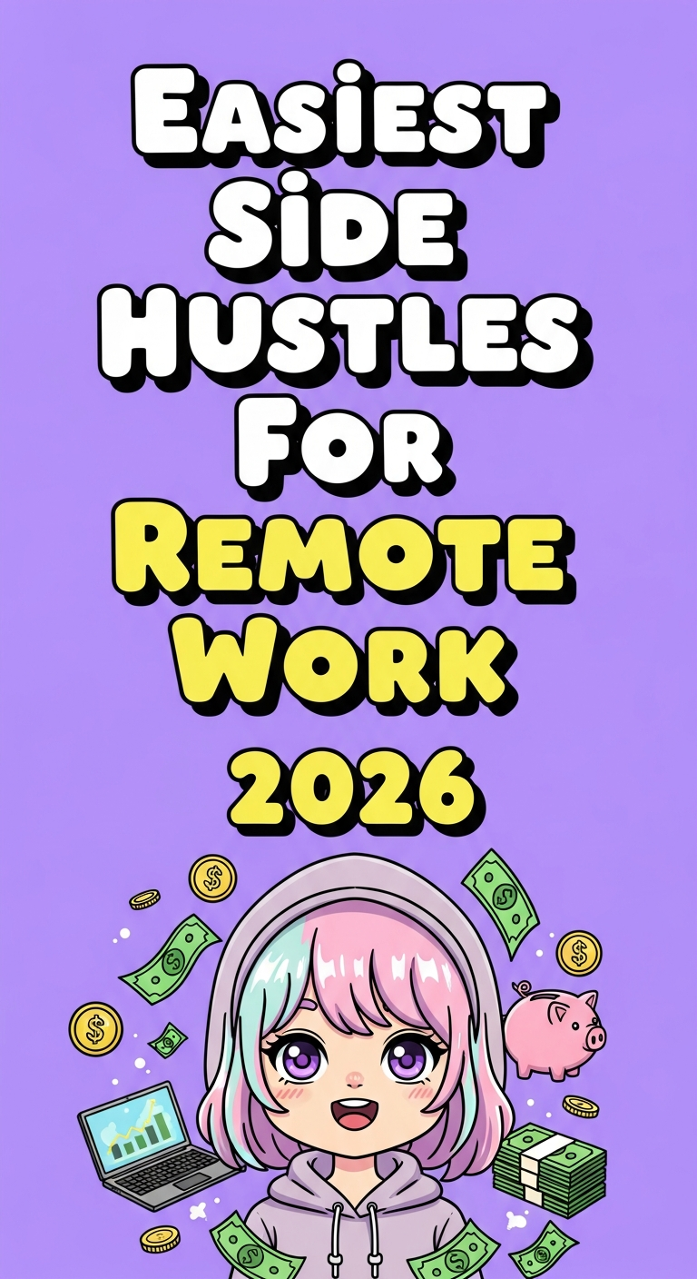 Easiest Side Hustles For Remote Work 2026
