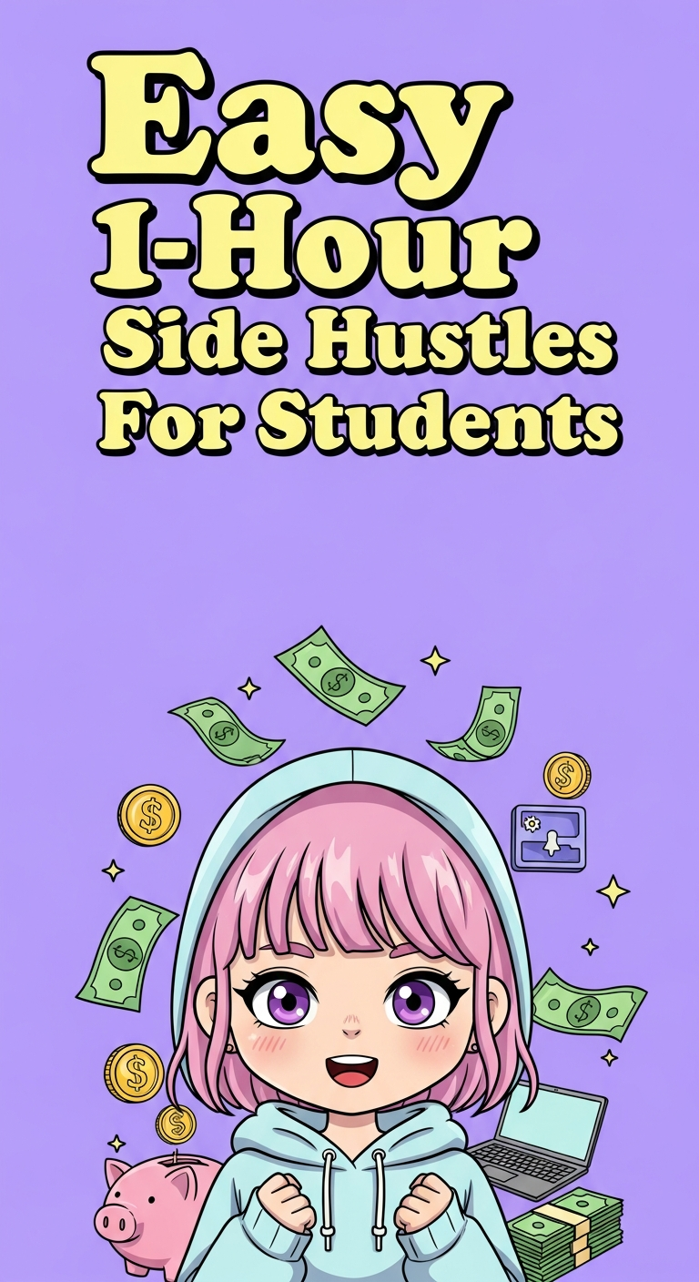Easy 1-Hour Side Hustles For Students