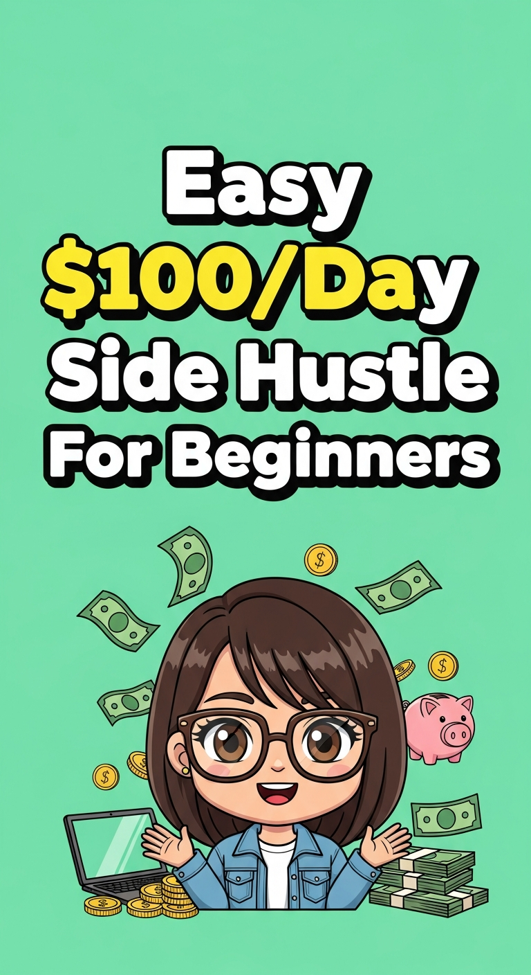 Easy $100/Day Side Hustle For Beginners