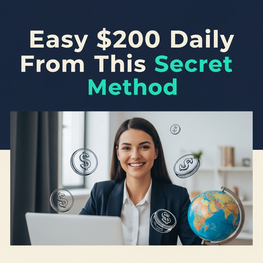 Easy $200 Daily From This Secret Method