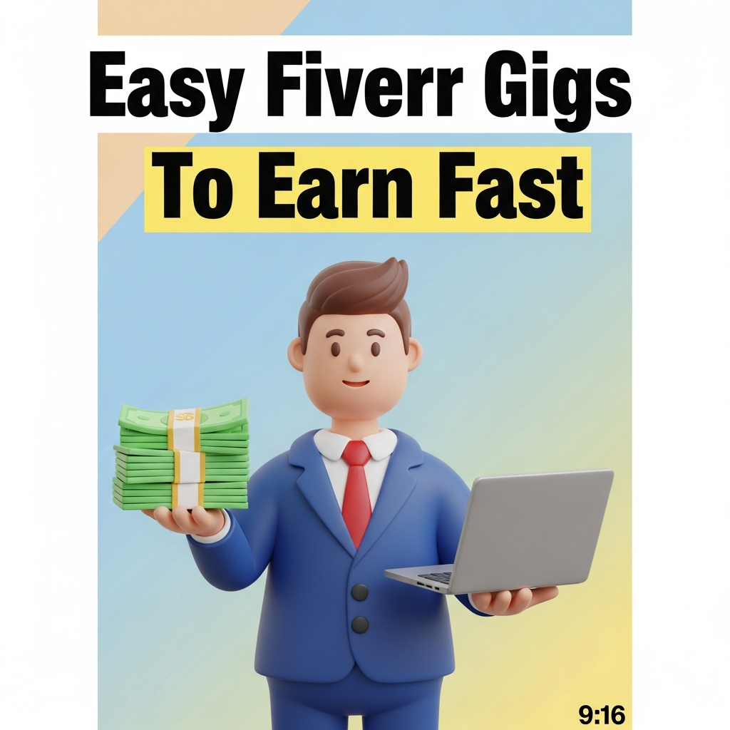 Easy Fiverr Gigs To Earn Fast