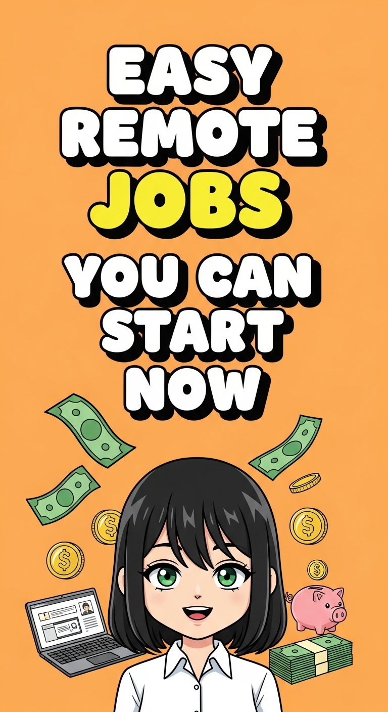 Easy Remote Jobs You Can Start Now