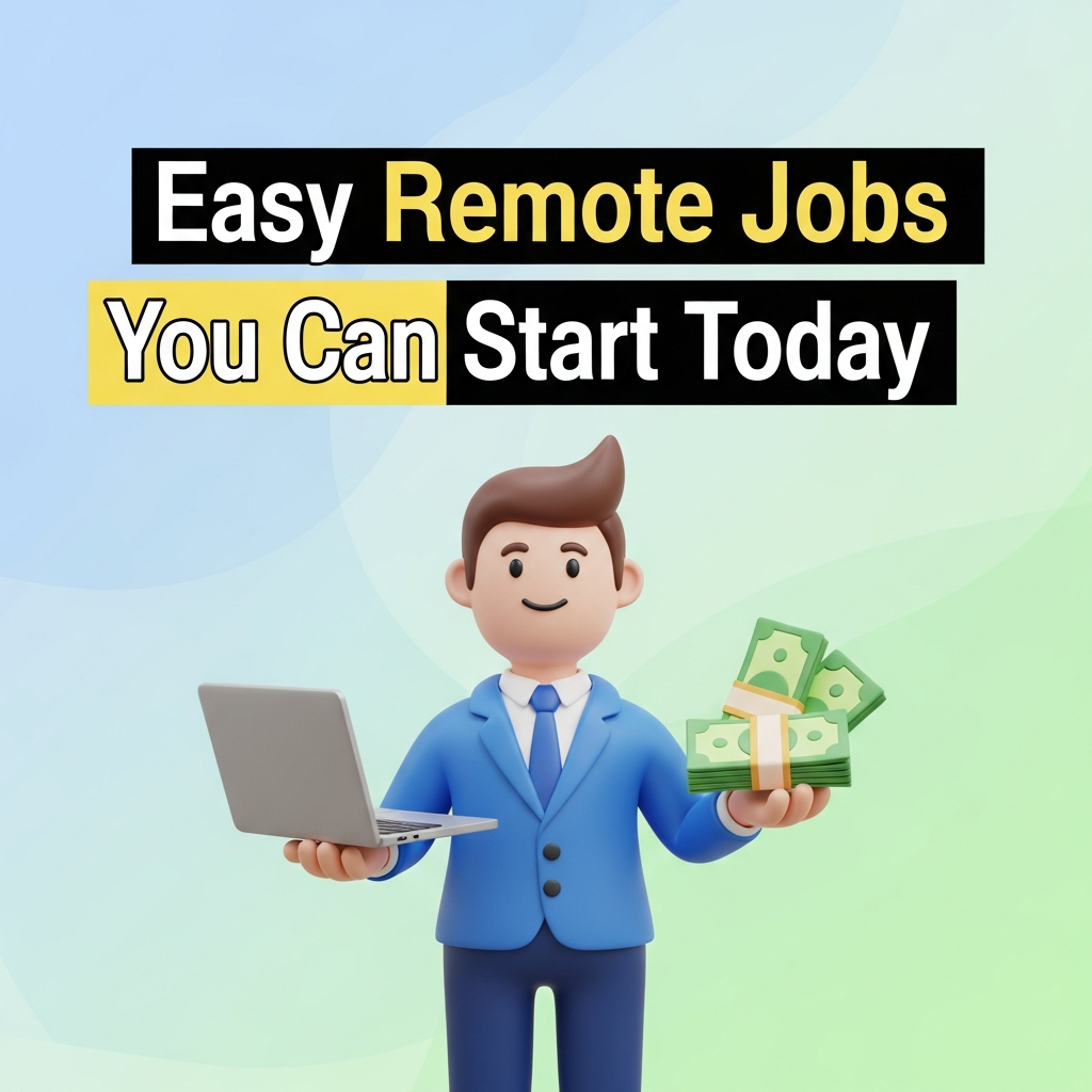 Easy Remote Jobs You Can Start Today