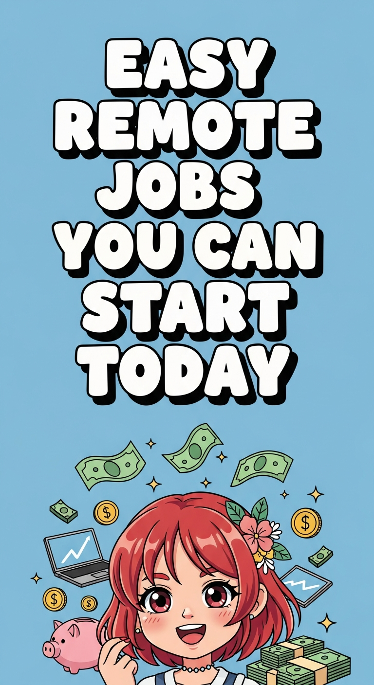 Easy Remote Jobs You Can Start Today