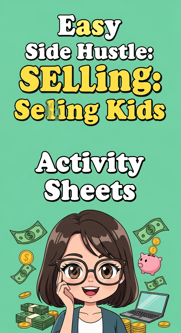 Easy Side Hustle: Selling Kids Activity Sheets
