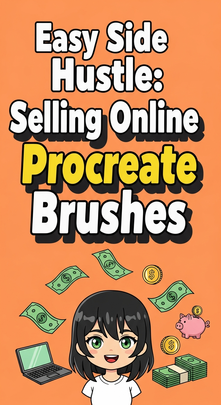 Easy Side Hustle: Selling Online Procreate Brushes
