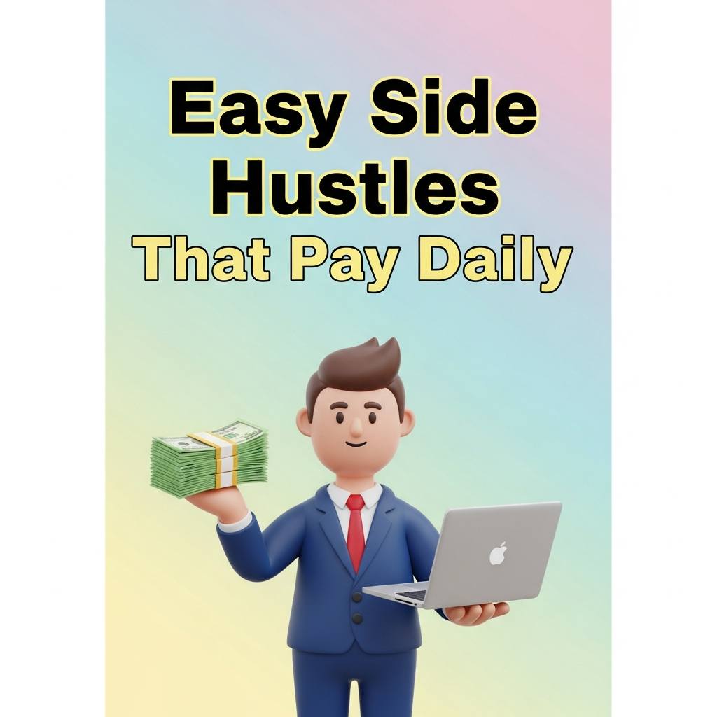 Easy Side Hustles That Pay Daily
