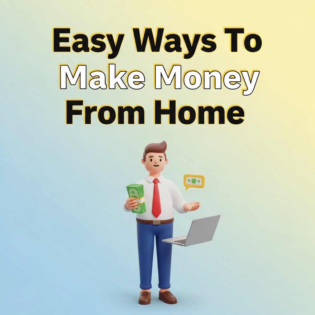 Easy Ways To Make Money From Home