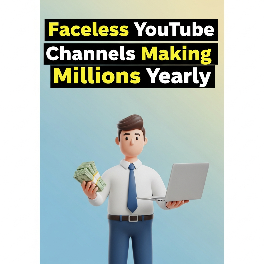 Faceless YouTube Channels Making Millions Yearly