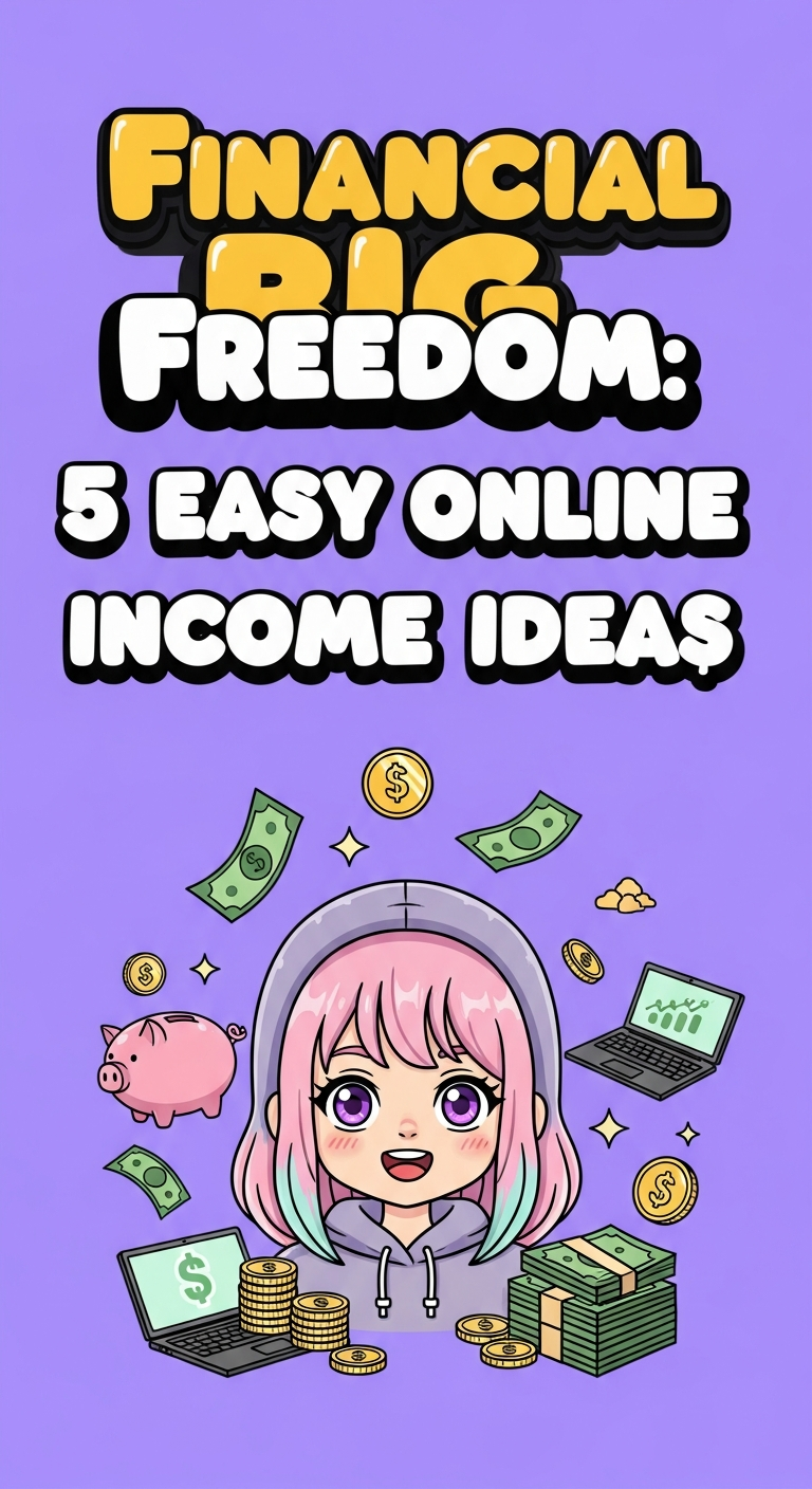 Financial Freedom: 5 Easy Online Income Ideas