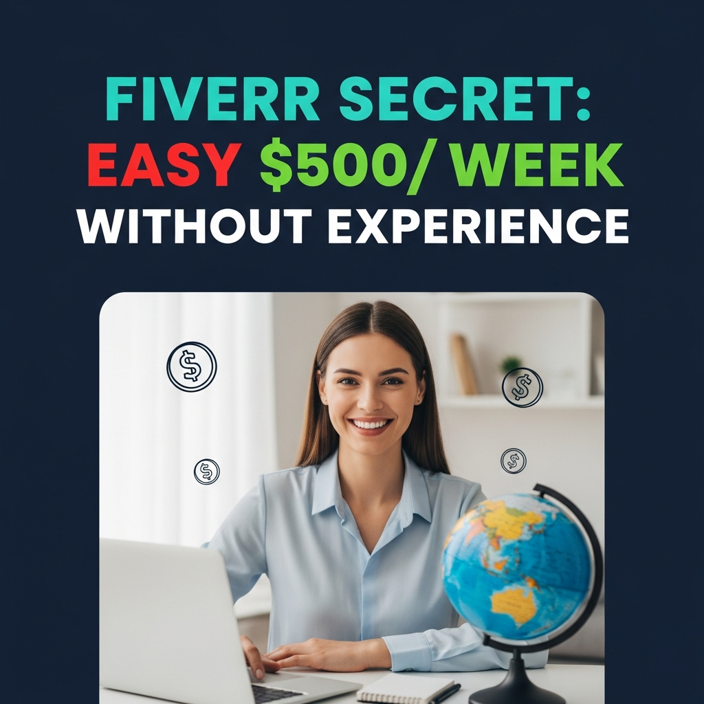 Fiverr Secret: Easy $500/Week Without Experience