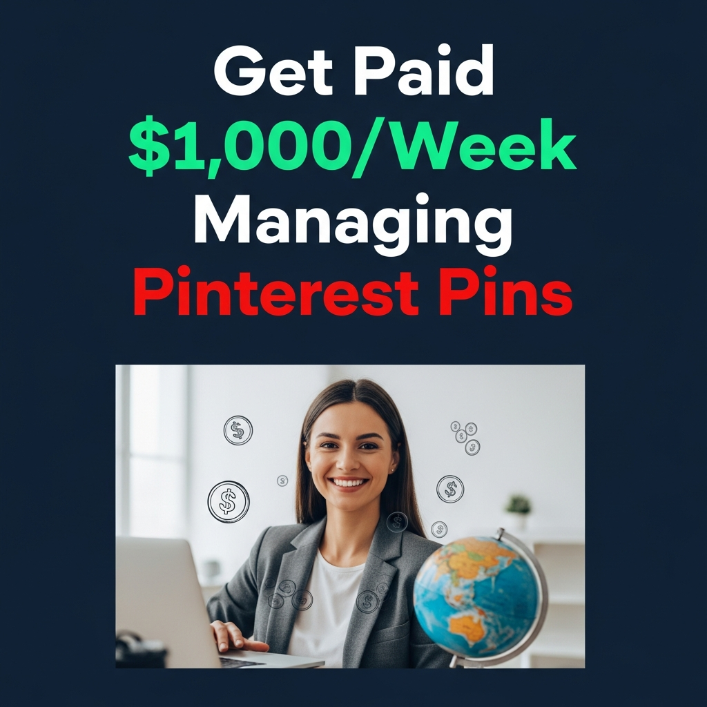 Get Paid $1,000/Week Managing Pinterest Pins