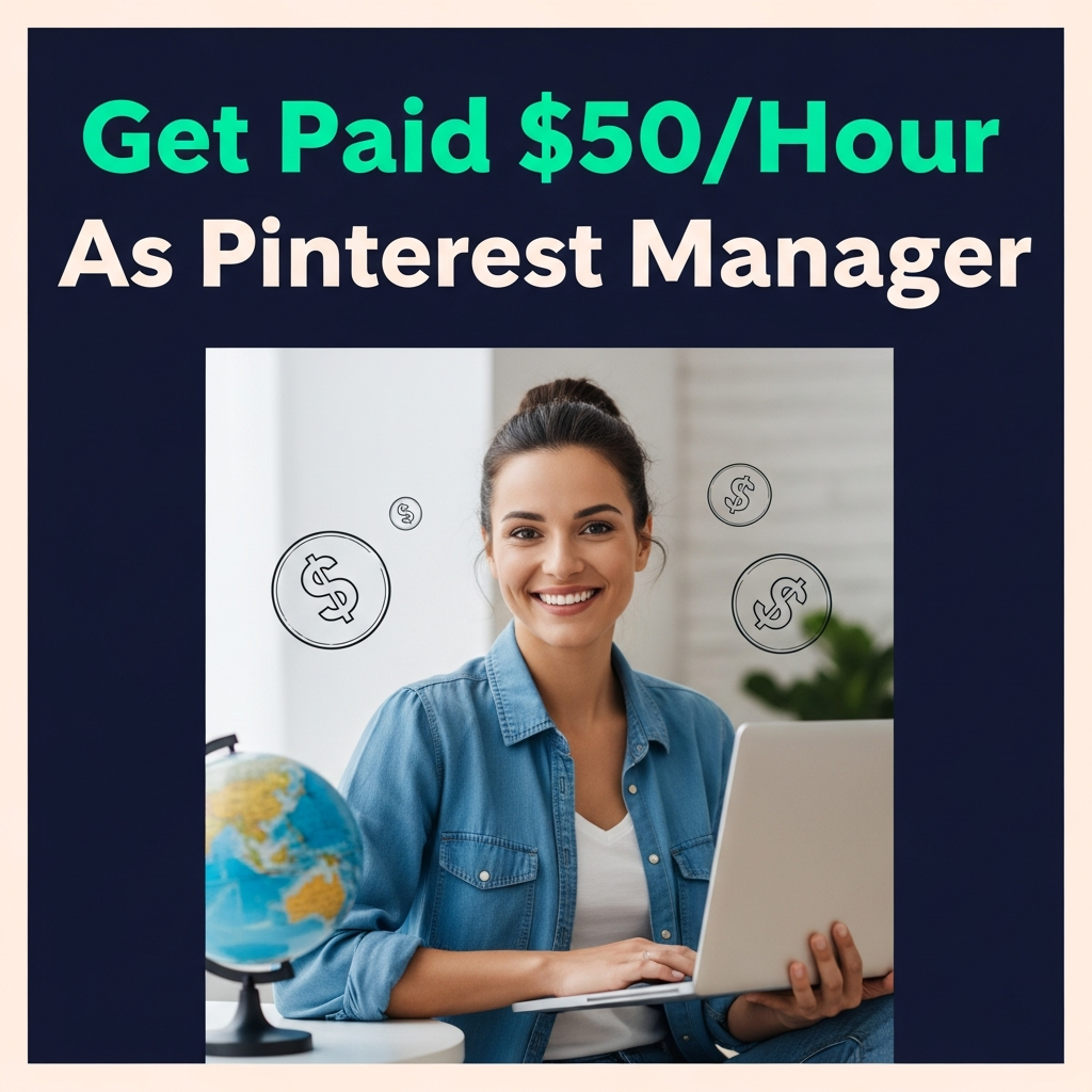 Get Paid $50/Hour As Pinterest Manager