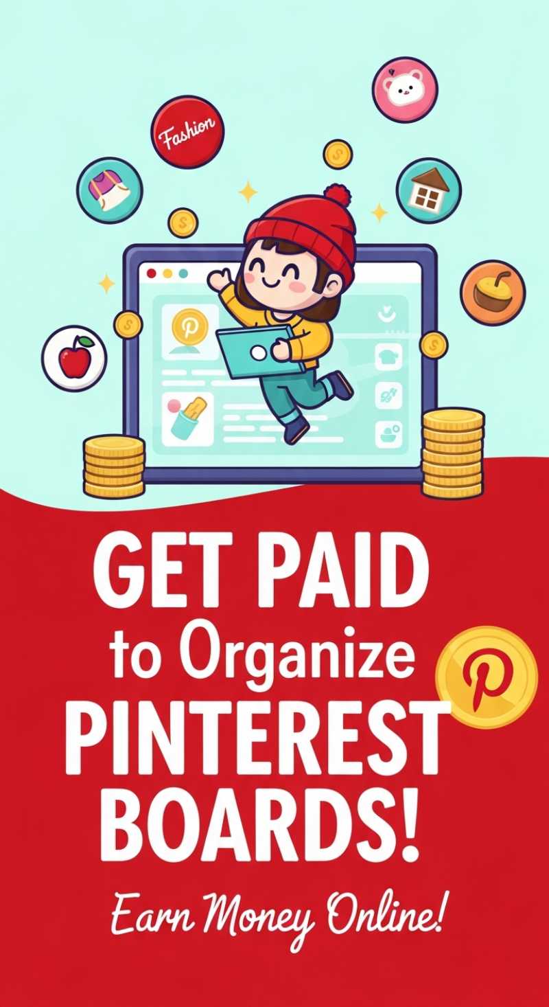 Get Paid to Organize Pinterest Boards: Earn Money Online!