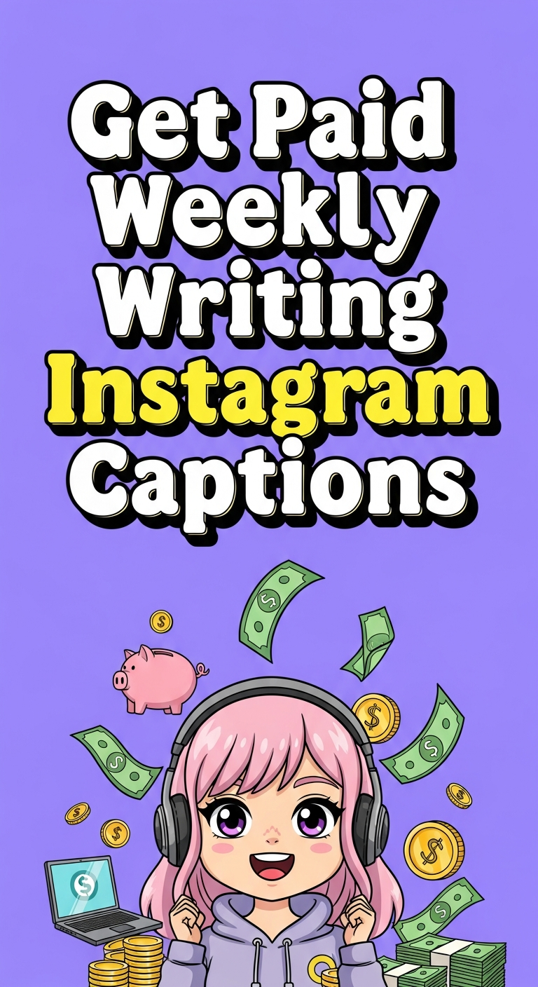 Get Paid Weekly Writing Instagram Captions