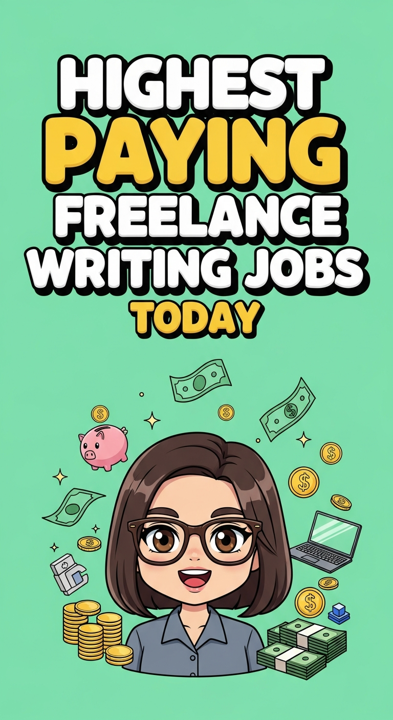 Highest Paying Freelance Writing Jobs Today