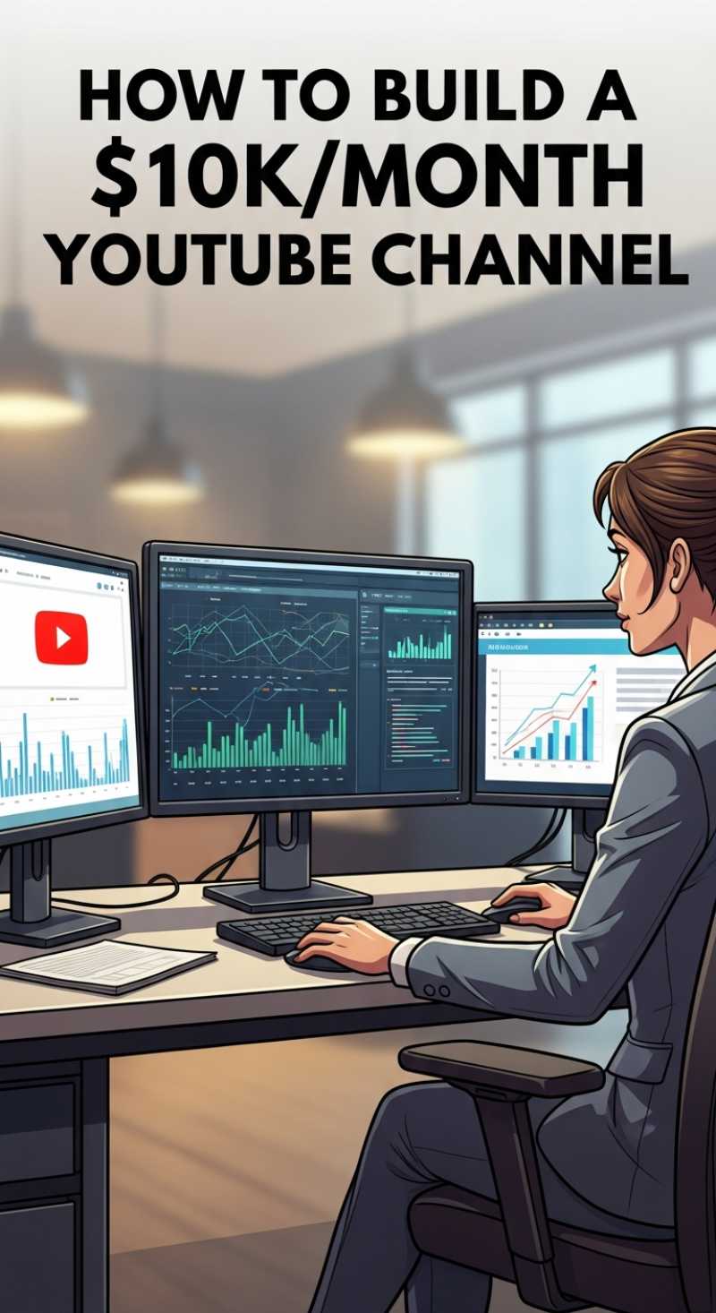 HOW TO BUILD A $10K/MONTH YOUTUBE CHANNEL