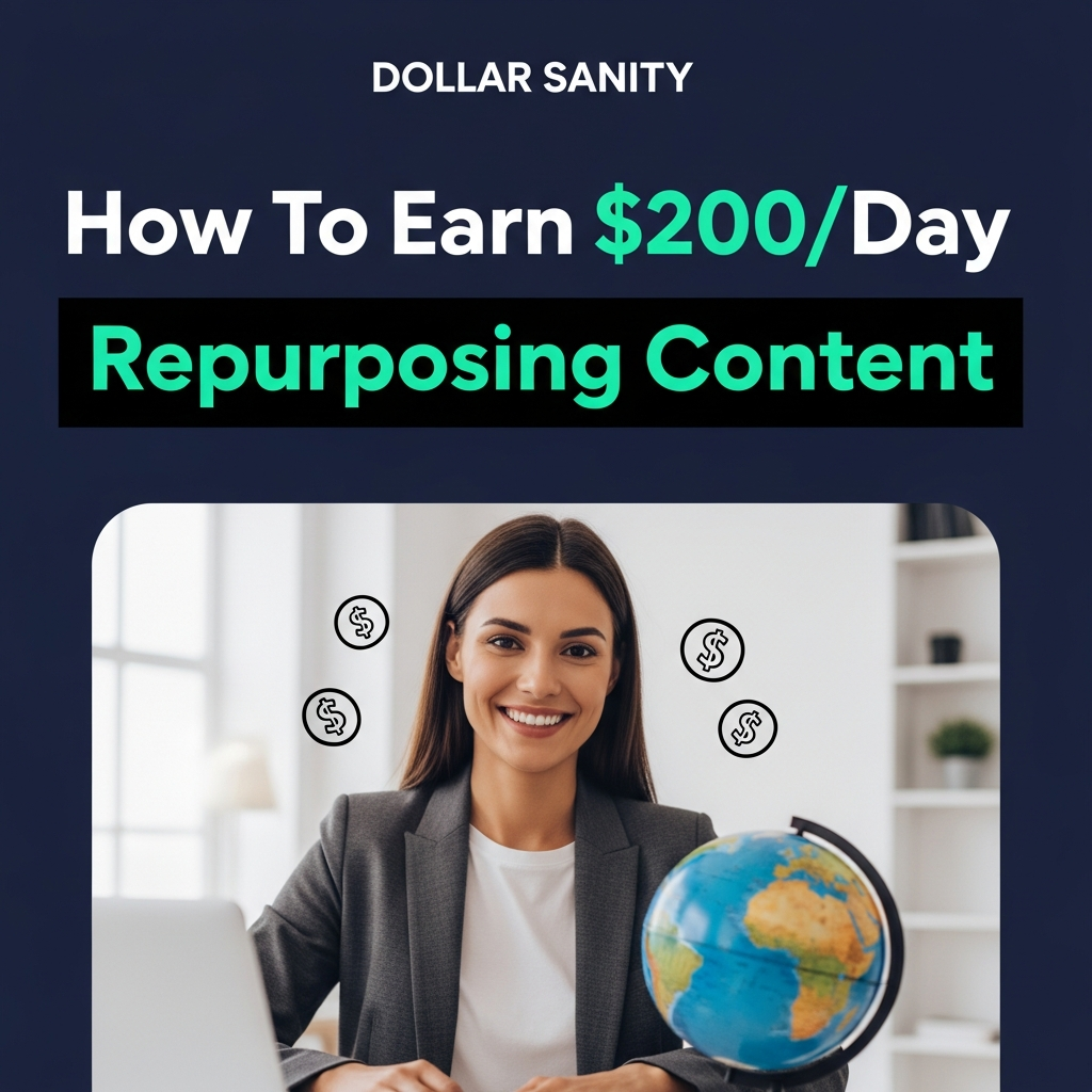 How To Earn $200/Day Repurposing Content