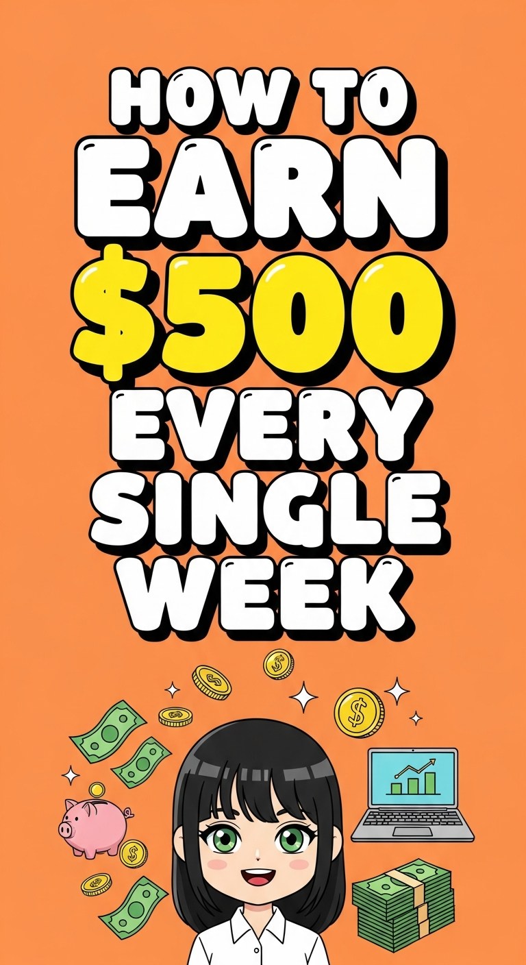 How to Earn $500 Every Single Week
